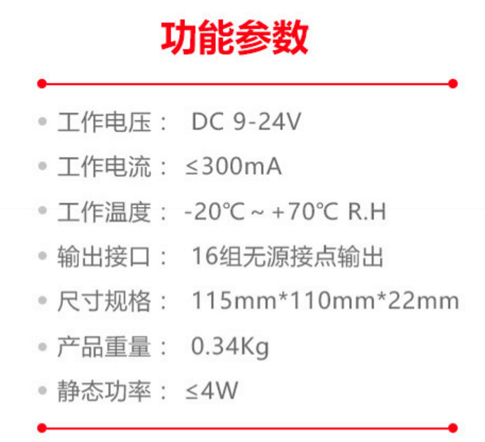 擴(kuò)展板控制參數(shù)